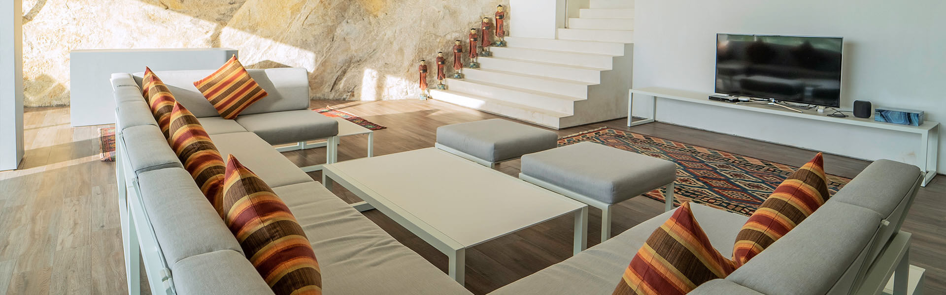 Villa Amanzi Kamala - Intimate living space