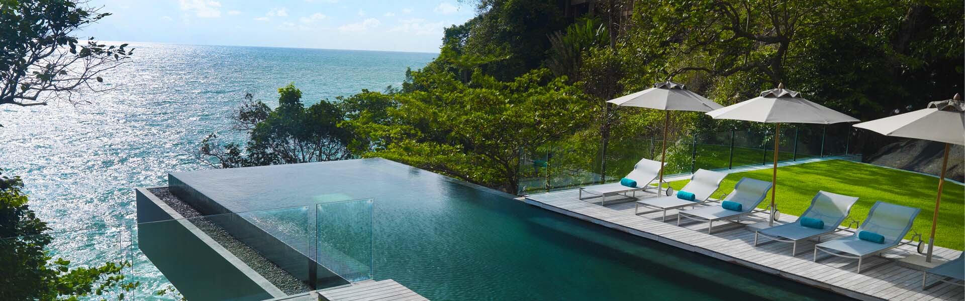 Villa Amanzi Kamala - Pool area